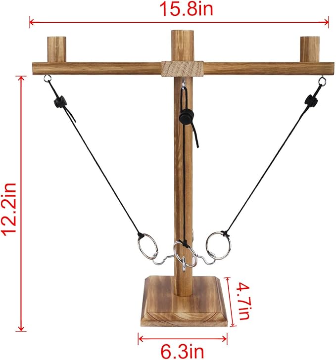 Ring Toss Game, Ring and Hook Game, Patio Games, Ring toss Game for Adults,Games for Adults