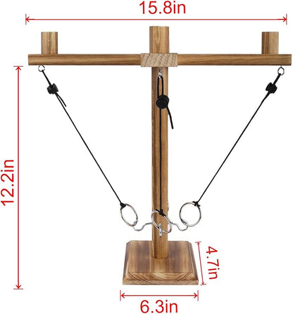 Ring Toss Game, Ring and Hook Game, Patio Games, Ring toss Game for Adults,Games for Adults