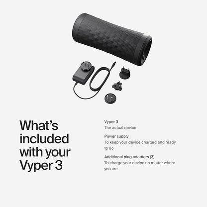 Hyperice Vyper 3 - Powerful High-Intensity Vibrating Foam Roller - Relieve Muscle Tension - Pre and