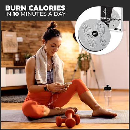 Daiwa Felicity Figure Trimmer Ab Twister Board - Waist Twister Machine for Core & Abs Exercise