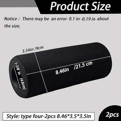 Foot Foam Pads Rollers Replacement(8.46 * 3.5 * 3.5in),Padding for Inversion Table, Workout Bench
