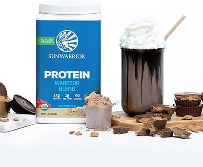 Organic Plant Based Protein Powder | Vegan Organic Protein Powder with BCAA Amino Acids & Hemp Seed