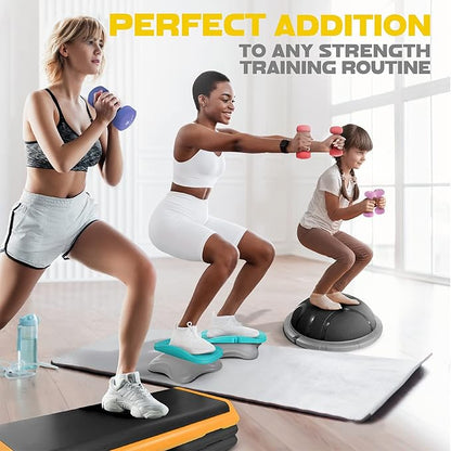 Yes4All Neoprene Coated Dumbbell Hand Weight Sets of 2 - Multiple Weight Options with 15 Colors