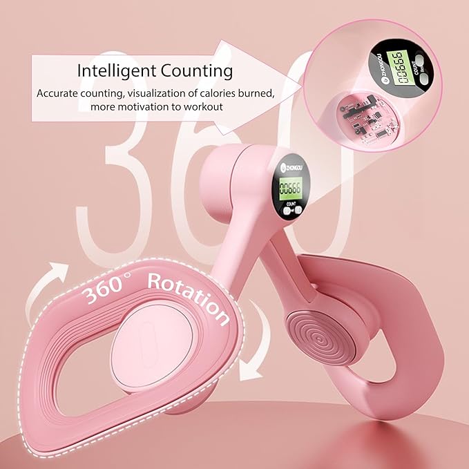 Thigh Master Thigh Exerciser for Women – Pelvic Floor Exercise Devices for Home Fitness, Leg & Hip