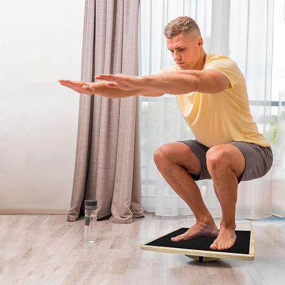 Balance Board Professional Wobble Board for Adults Anti-Slip for Physical Therapy Standing Desk