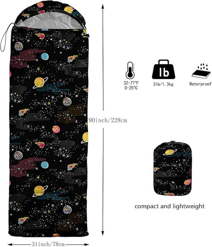 BailiPromise Camping Sleeping Bags,3 Season Warm & Cool Weather,Lightweight,Waterproof Sleeping
