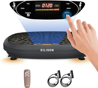EILISON FitMaxx 3D XL Vibration Plate Exercise Machine - Whole Body Workout Vibration Platform