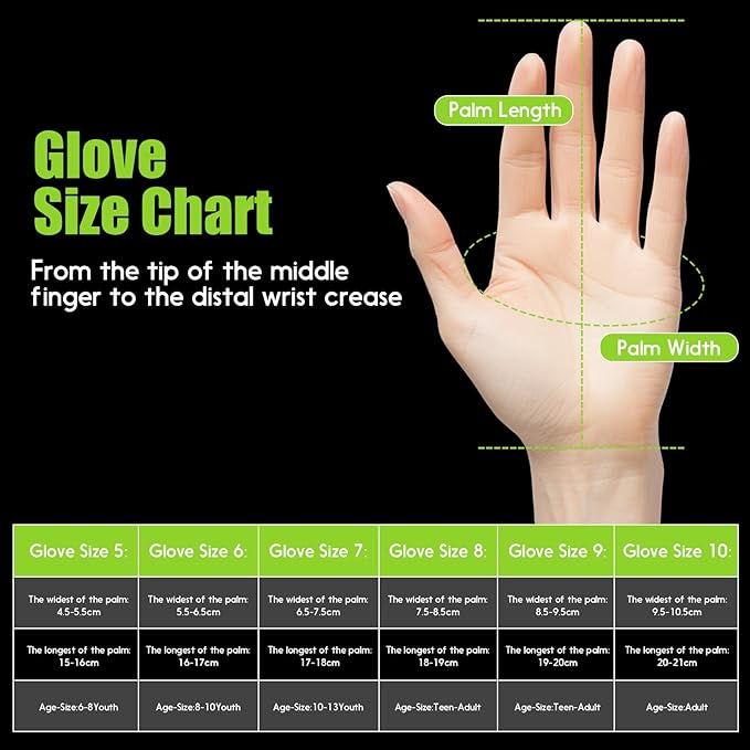 Soccer Goalkeeper Gloves with Finger Protection to Prevent Injuries, Strong Grip for Tough Tackles