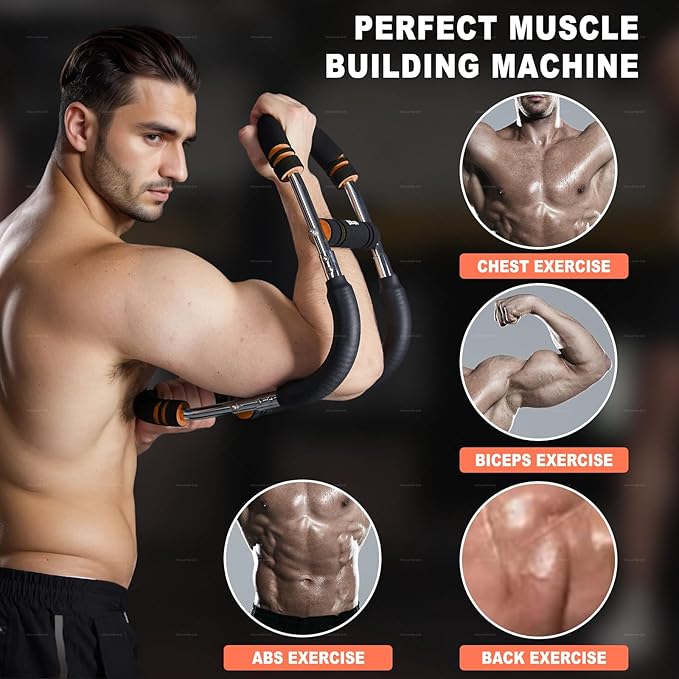 Ultimate Twister Arm Trainer, Adjustable Chest Workout Equipment, Arm Trainer for Men, Chest