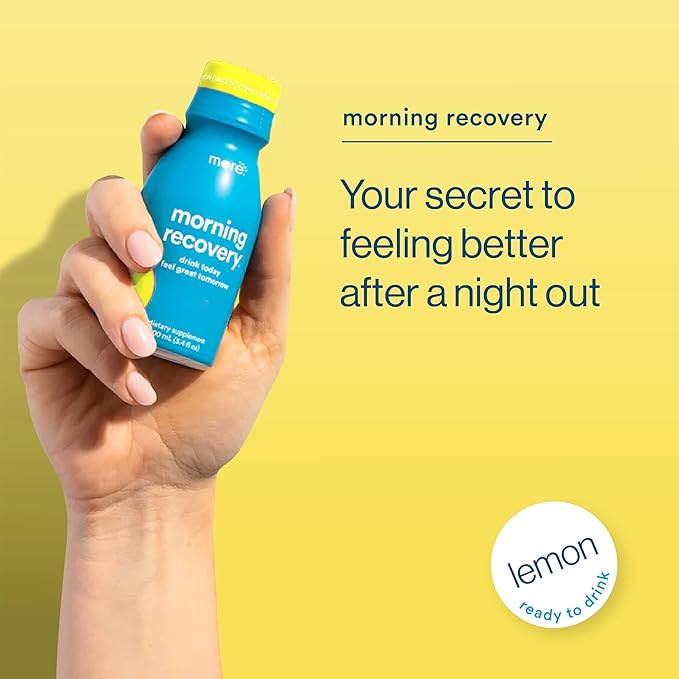 Morning Recovery Electrolyte, Milk Thistle Drink Proprietary Formulation to Hydrate While Drinking