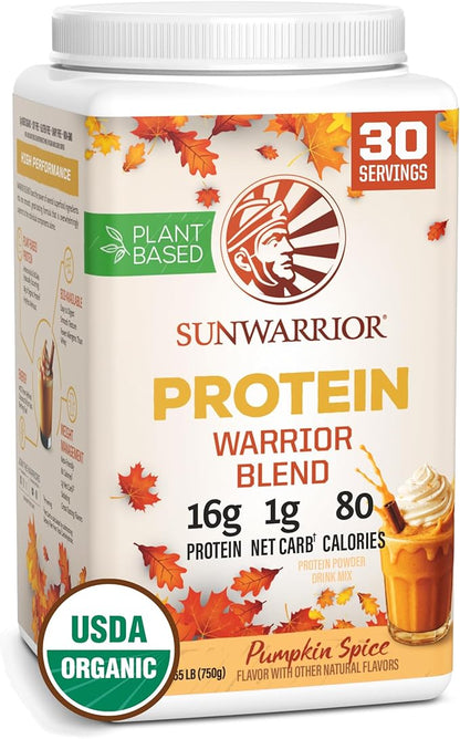 Sunwarrior Vegan Protein Powder Plant-Based USDA Organic Protein BCAA Amino Acids Hemp Seed Keto