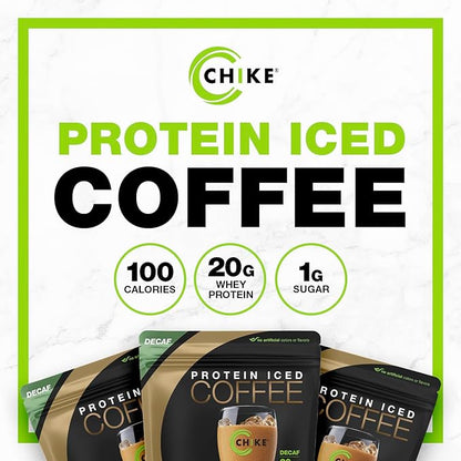 CHIKE Decaf Cappuccino Protein Coffee