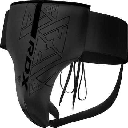 RDX Groin Protector for Boxing, Muay Thai, Kickboxing and MMA Fighting, Maya Hide Leather Abdo Gear