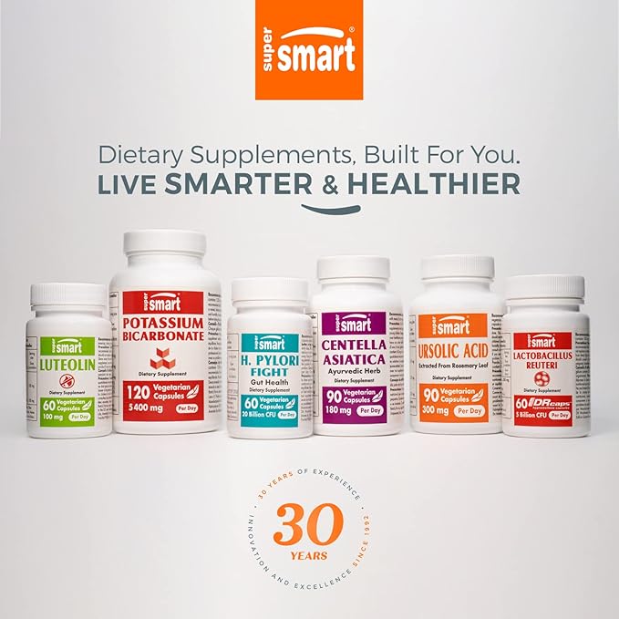 SuperSmart - FlavoFight 500mg per Day (Patented & High Strength) - Citrus Sinensis Extract