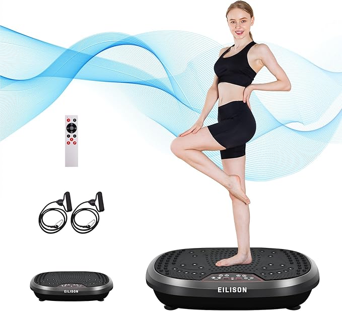 EILISON FitMaxx 3D XL Vibration Plate Exercise Machine - Whole Body Workout Vibration Platform