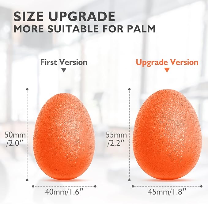 Peradix Hand Grip Strength Trainer, Stress Relief Ball for Adults and Kids, Wrist Rehab Therapy