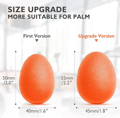 Peradix Hand Grip Strength Trainer, Stress Relief Ball for Adults and Kids, Wrist Rehab Therapy