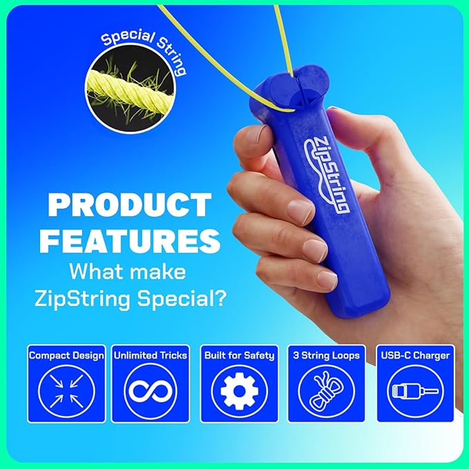 Original - As Seen on Shark Tank - Classic Rope Launcher Toy, Perfect for Kids & Adults - Fly a
