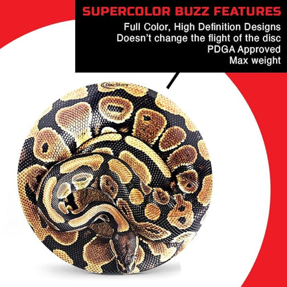 Discraft ESP Buzzz Supercolor Midrange Disc Golf Disc - Custom Design Discraft Discs - Straight