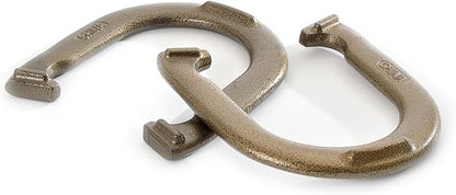Franklin Sports Horseshoe Set - Cast iron Horseshoes and Steel Stakes - Official Size and Weight