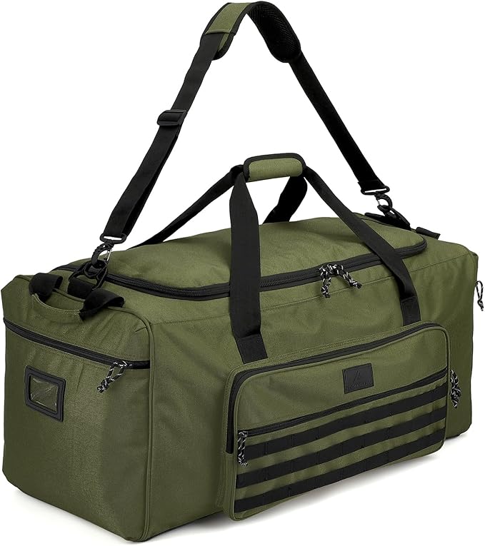 125L Extra Large Gym Duffle Bag for Men Women with Shoes Compartment Heavy Duty Tactical Sports