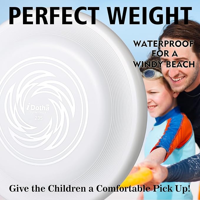 Sports Flying Disc - Compeition Flying Discs for Beach, Backyard, Lawn, Park, Camping and More