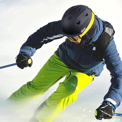Ski and Snowboard Helmet - Active Ventilation, Audio Compatible Snow Sports Luxury Helmet With ASTM