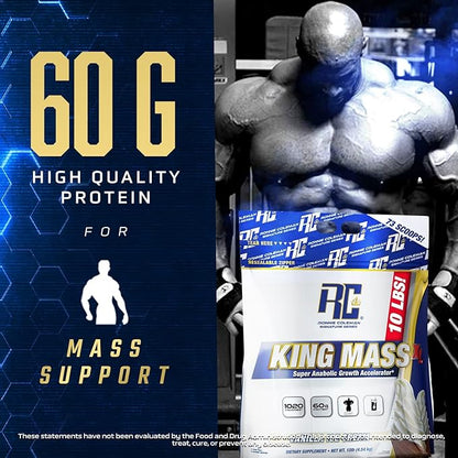 Ronnie Coleman Signature Series King Mass XL Mass Gainer Protein Powder ??Dark Chocolate Weight