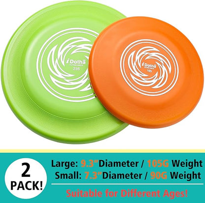 Sports Flying Disc, 2 Pack Compeition Flying Discs, Lightweight Durable Flying Disc Toys for