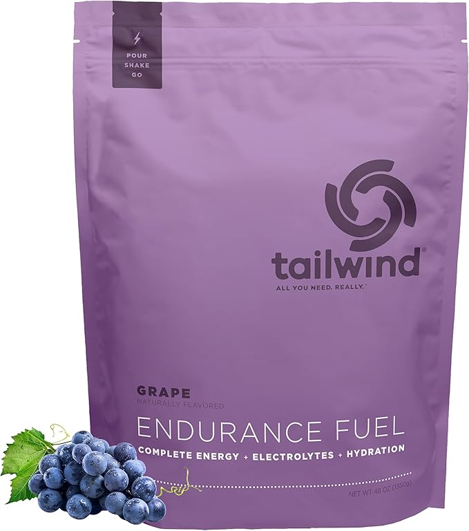 Tailwind Nutrition Endurance Fuel, Carbohydrate & Electrolyte Sports Drink Mix Powder, Gluten-Free