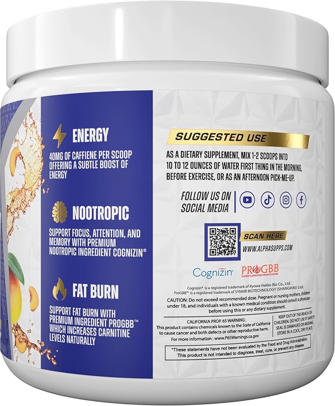 Amino NRG+ BCAA Amino Energy Recovery Powder - Hydration Blend with Electrolytes - Focus Blend for