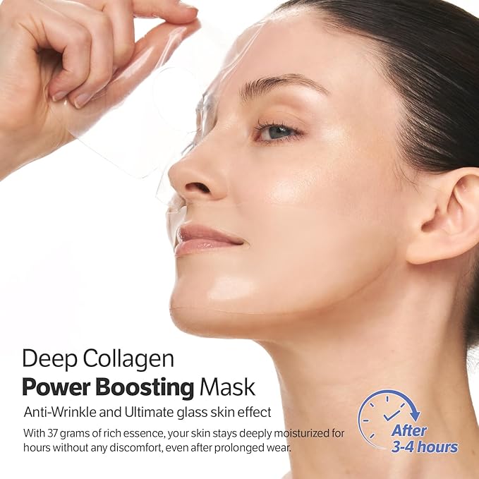 SUNGBOON EDITOR Deep Collagen Boost Set | Collagen Face Mask & Serum for Face, Real collagen