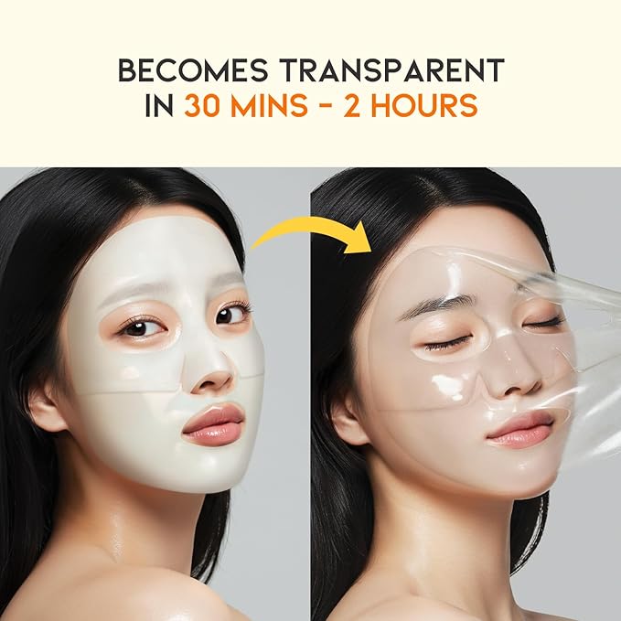 #OOTD Vitamin C Collagen Glutathione Hydrating & Firming Hydrogel Sheet Mask - Radiant Glow Gel