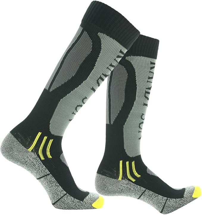 RANDY SUN Waterproof Skiing Socks, [SGS Certified] Unisex Knee High Breathable Hiking Trekking Sock