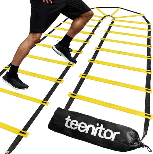 Teenitor Agility Ladder Speed Ladder Training Ladder for Soccer, Speed, Football Fitness Feet