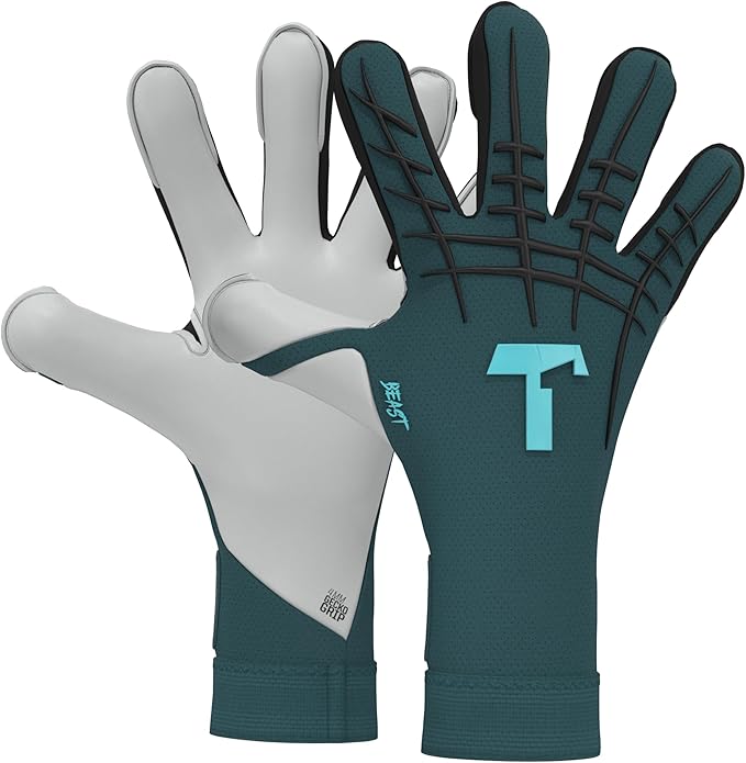 T1TAN Beast Goalkeeper Gloves - Without Finger Protection - Soccer Goalie Gloves Adult