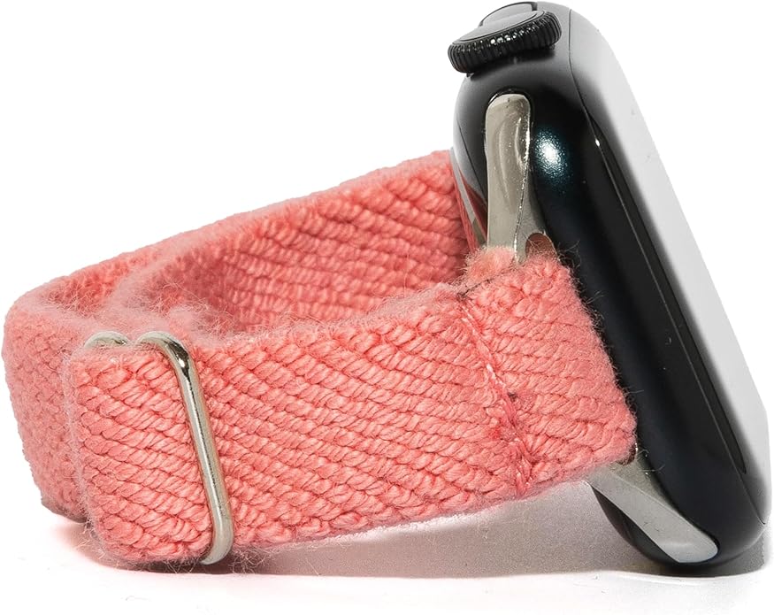 Braxley Bands - Organic Cotton Watch Bands For Women and Men, Compatible With All Apple Watch Sizes