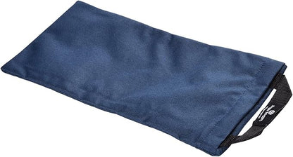 Hugger Mugger Unfilled 10lb Yoga Sandbag - Adds Weight to Your Poses, Zipper Cover, Sturdy Handle