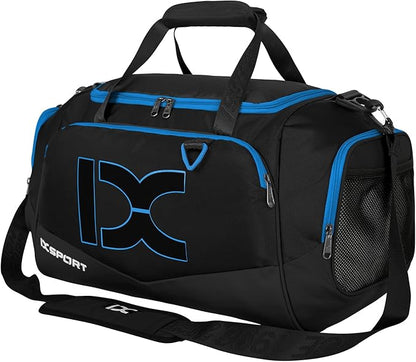 Sports Gym Bag，INOXTO Travel Duffel Bag with Dry Wet Pocket And Shoe CompartmentFor Women and