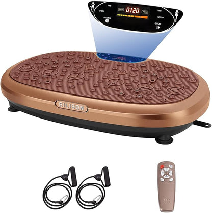 EILISON FitMaxx 3D XL Vibration Plate Exercise Machine - Whole Body Workout Vibration Platform