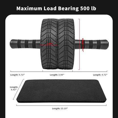 Ab Roller Wheel - AGREJO Ab Workout Equipment for Abdominal & Core Strength Training, Home Gym