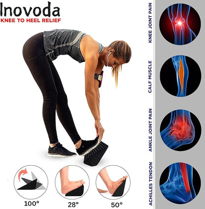 Slant Board for Calf Stretching | Ankle Balance Board, Ankle Exerciser Strengthener for Relief of