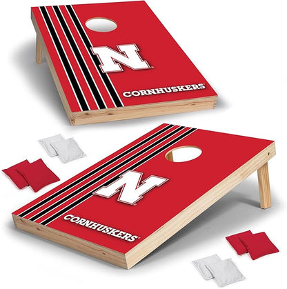 2' x 3' Solid Wood Cornhole Set with Direct Print HD Team Graphics – Great Gift for Any NCAA Fan!