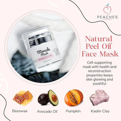 Hydrating Face Mask with Beeswax, Avocado Oil, Pumpkin, and More ??Gently Removes Dead Skin Cells