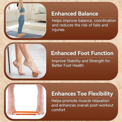 Rocalt Balance Board, Premium Cork Foot Strengthener, Balance Trainers for Enhanced Foot Function