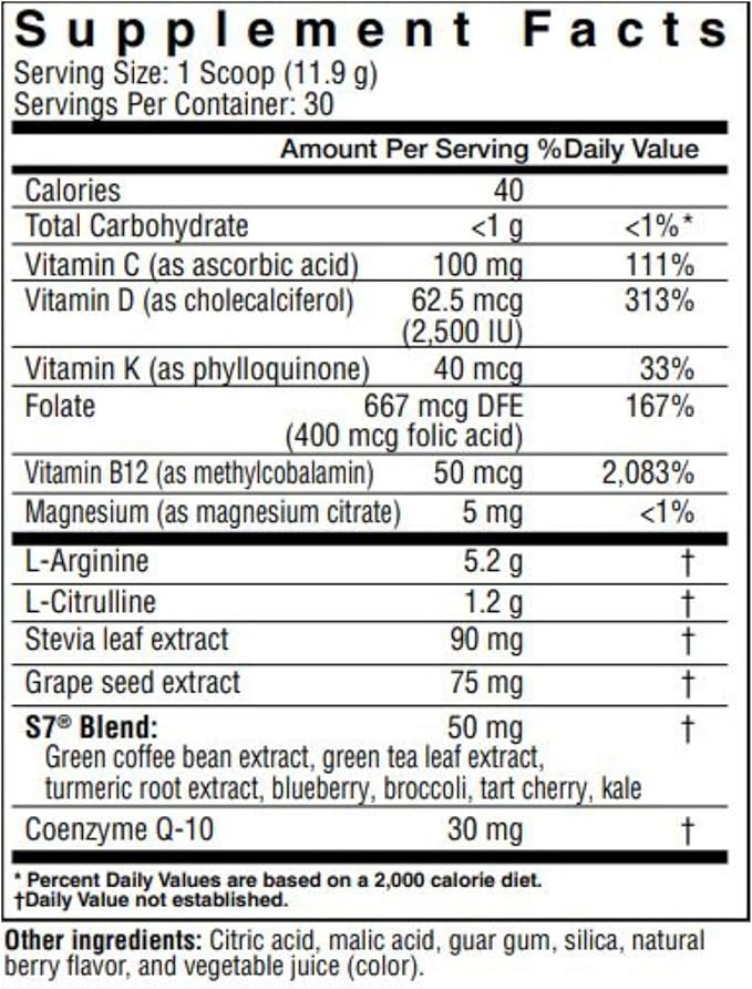 3 Pack, Nitric Oxide Booster Powder ??L-Arginine 5,200mg + L-Citrulline 1,200mg ??Heart Health