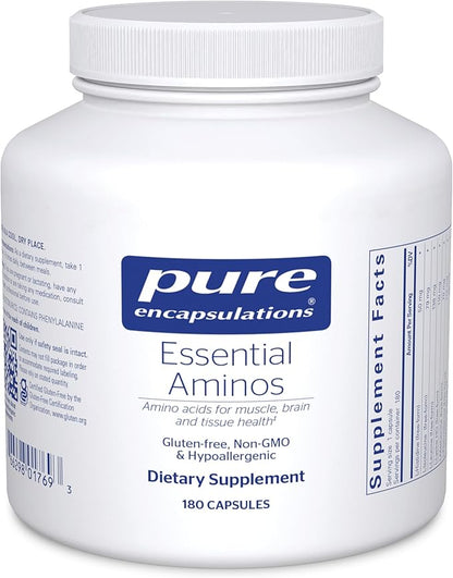 Pure Encapsulations Essential Amino Acids - Muscle Recovery Support & Health* - with Leucine