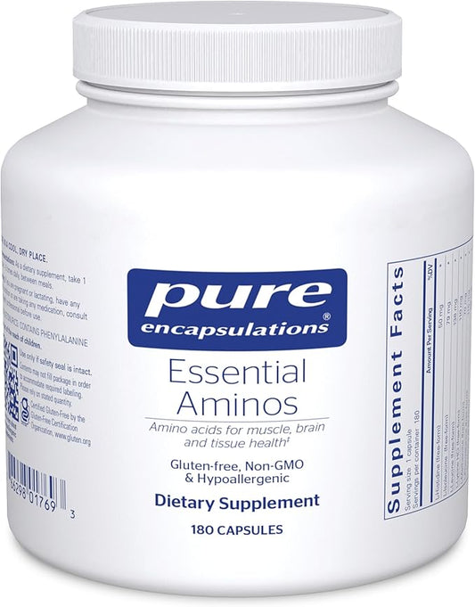 Pure Encapsulations Essential Amino Acids - Muscle Recovery Support & Health* - with Leucine