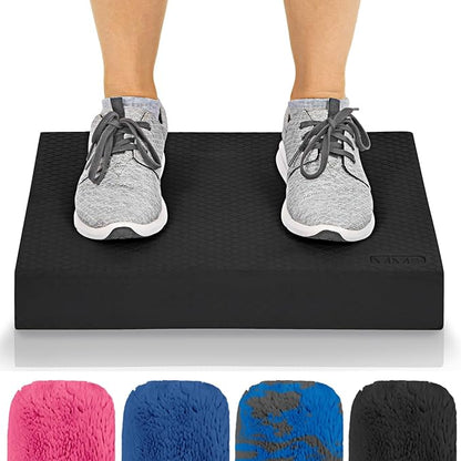 Vive Balance Pad - Foam Large Yoga Mat Trainer for Physical Therapy, Stability Workout, Knee and