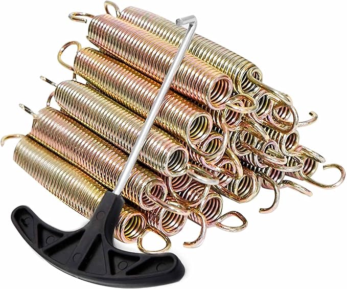 20pcs Trampoline Springs 5.5/6.5 Inch Heavy Duty Galvanized Steel High Tensile Replacement Kit with